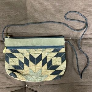 Danny K Tapestry Crossbody Purse